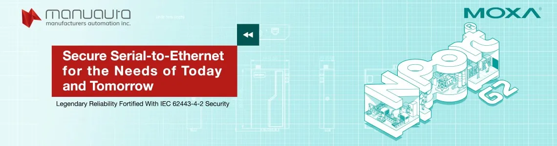 Moxa NPort G2: The New Standard for Secure Serial-to-Ethernet Connectivity