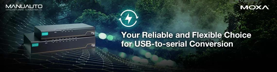 Redefining Connectivity Standards: Moxa UPort® 1400/1600-G2 Series