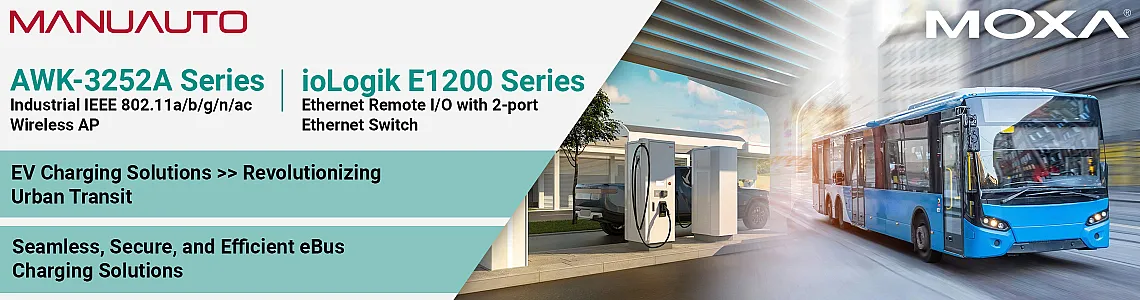 Revolutionizing Urban Transit with Efficient eBus Charging and MOXA Solutions
