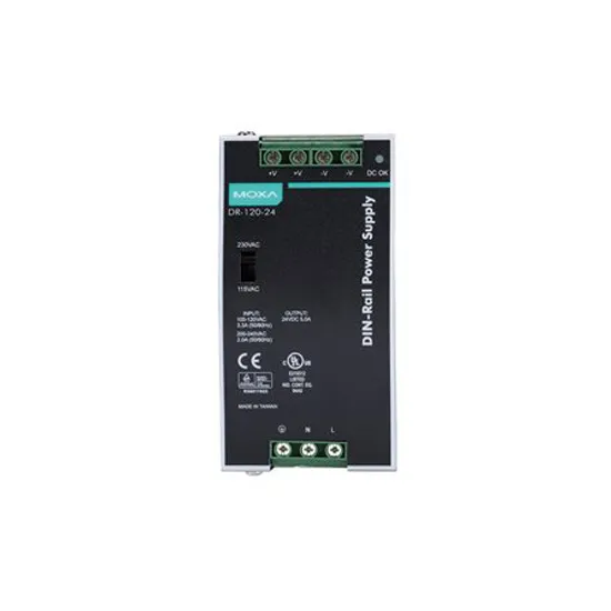 MOXA DR-120-24 DIN-rail Power Supply