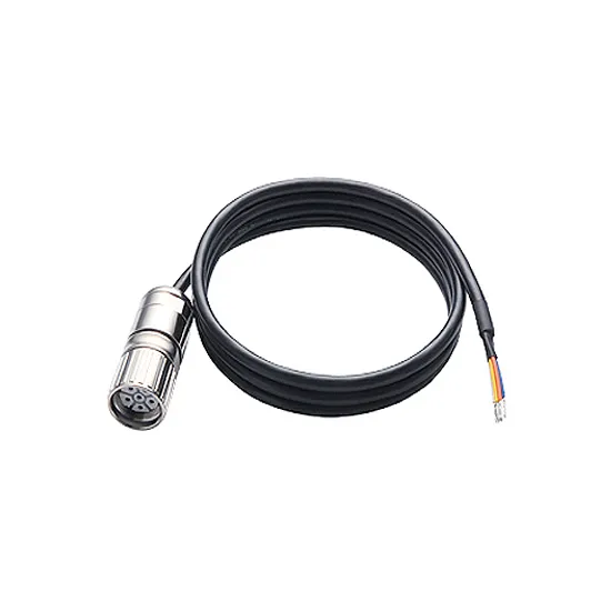MOXA CBL-M23(FF6P)/OPEN-BK-100 IP67 Power Cable