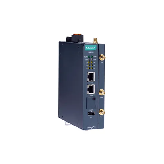 MOXA AIG-301-T-EU-AZU-LX Advanced IIoT Gateway