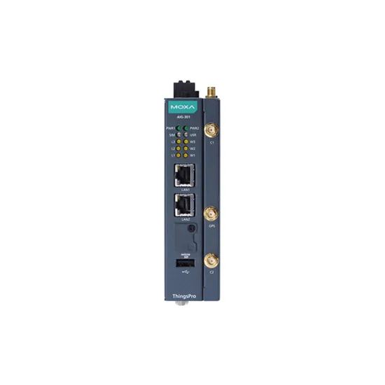 MOXA AIG-301-US-AZU-LX Advanced IIoT Gateway