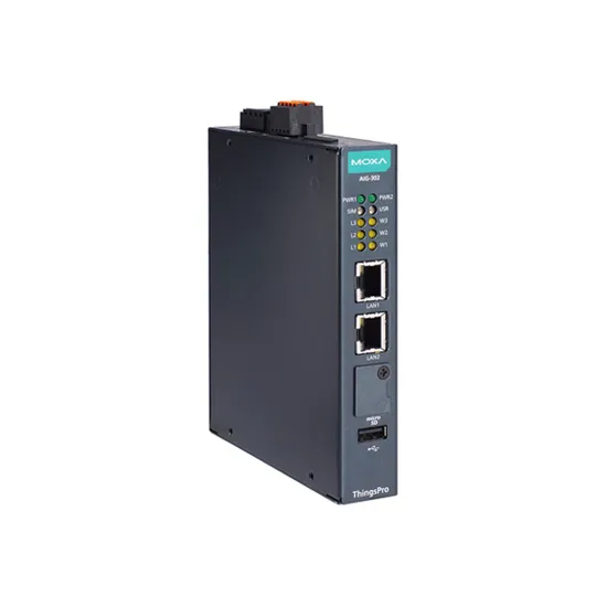 MOXA AIG-302-T-AZU-LX Advanced IIoT Gateway