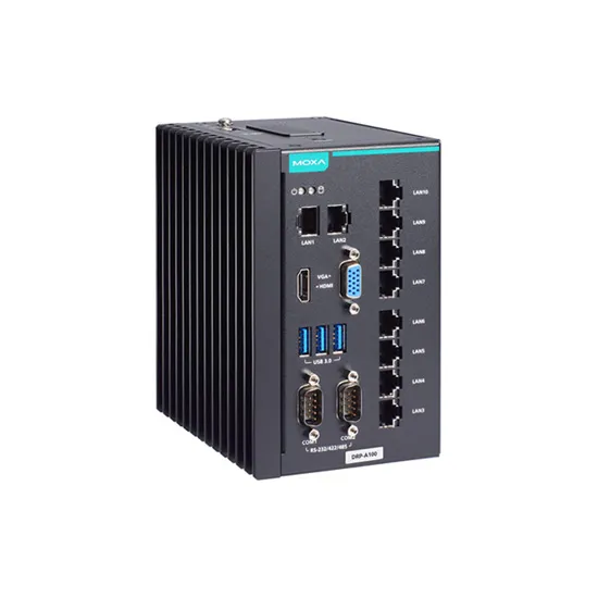 MOXA DRP-A100-E4-8L-T Industrial Computer