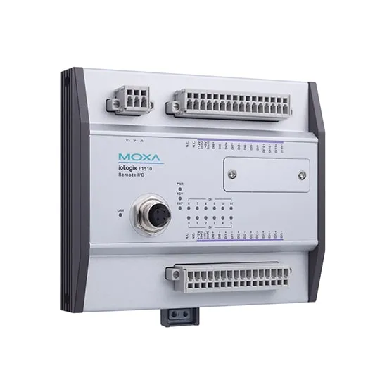 MOXA ioLogik E1510-M12-CT-T Ethernet Remote I/O