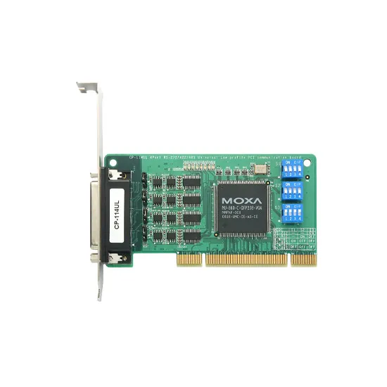 MOXA CP-114UL-I-DB9M UPCI Serial Board