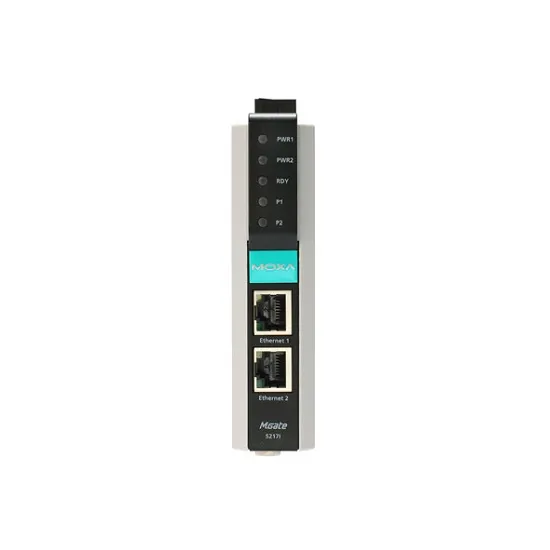 MOXA MGate 5217I-1200-T Modbus RTU/ASCII/TCP to BACnet/IP Gateway
