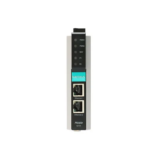 MOXA MGate 5217I-600-T Modbus RTU/ASCII/TCP to BACnet/IP Gateway