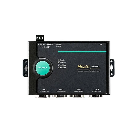 MOXA MGate MB3480 Industrial Ethernet Gateway