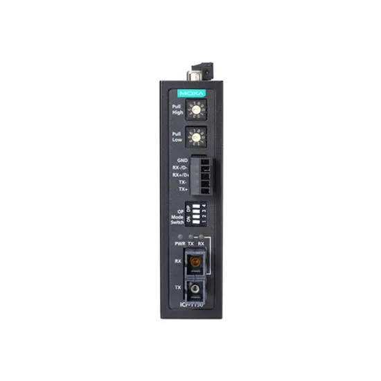 MOXA ICF-1150-S-ST-T Serial to Fiber Converter