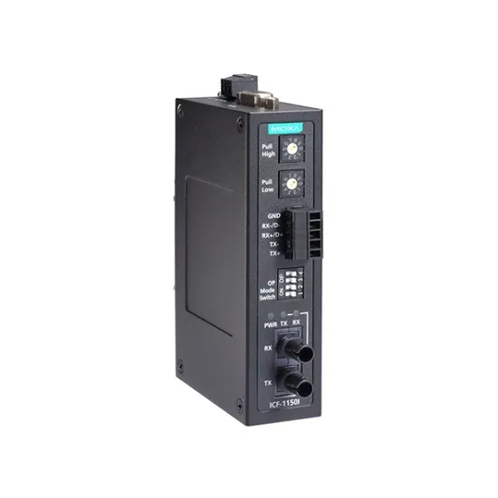 MOXA ICF-1150I-S-ST Serial to Fiber Converter