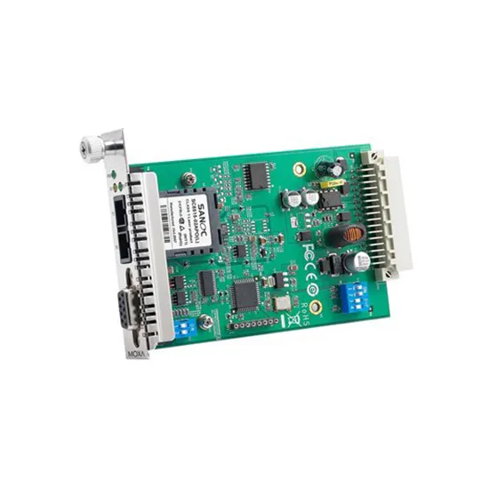 MOXA TCF-142-S-SC-RM Serial to Fiber Converter