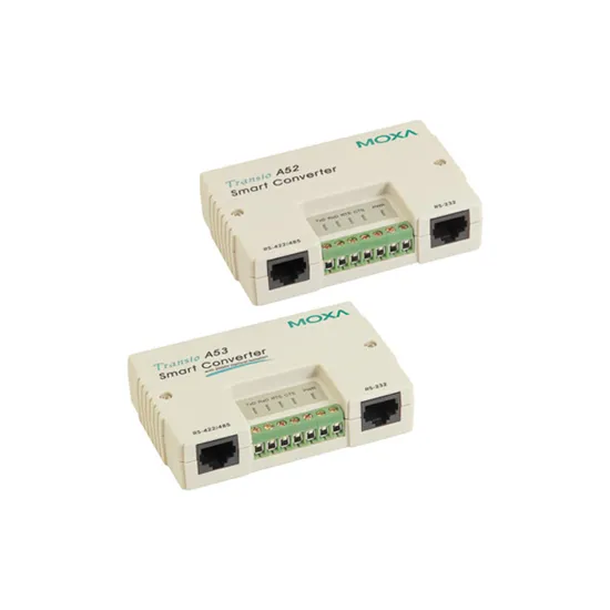 MOXA A53-DB25F w/ Adapter RS-232 to RS-422/485 Converter