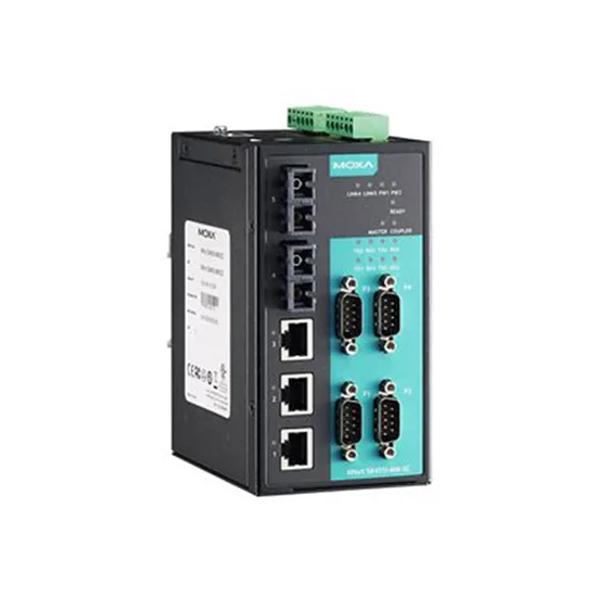 MOXA NPort S8455I-SS-SC Serial To Ethernet Device Server