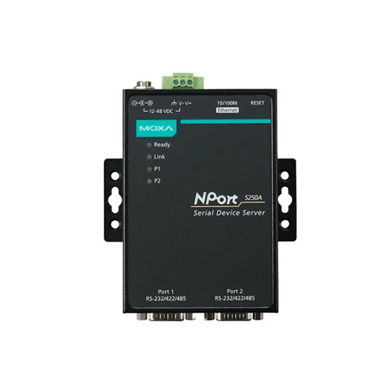 MOXA NPort 5250A Serial to Ethernet Device Server