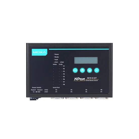 MOXA NPort 5610-8-DT Serial to Ethernet Device Server
