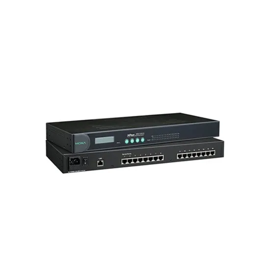 MOXA NPort 5650-16-S-SC Serial to Ethernet Rackmount Serial Device Server