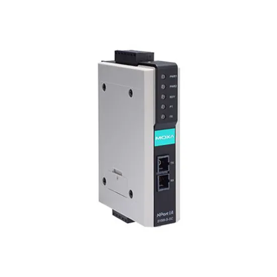 MOXA NPort IA-5150-S-SC-T Serial to Ethernet Device Server