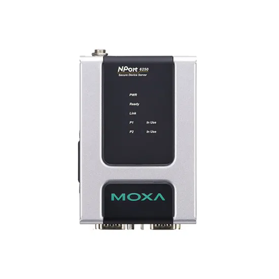 MOXA NPort 6250-M-SC-T Serial to Ethernet Device Server