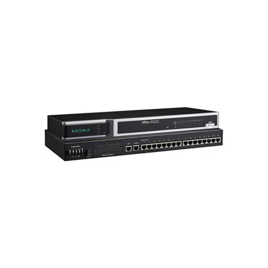 MOXA NPort 6650-16-T Serial to Ethernet Device Server