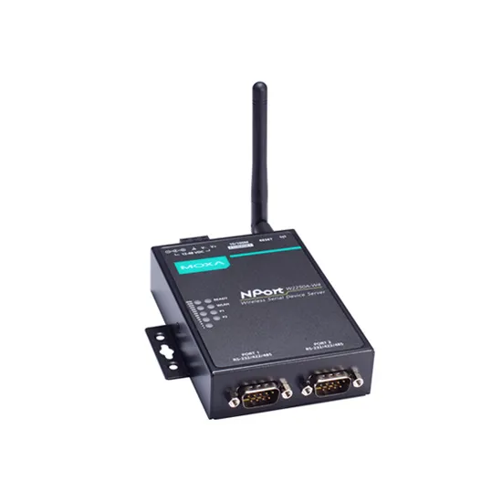 MOXA NPort W2250A-W4-T-CN Serial to Wireless Device Server