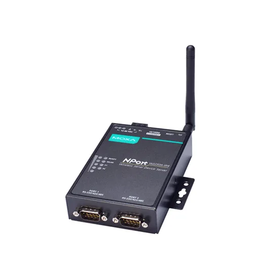 MOXA NPort W2250A-W4-T-CN Serial to Wireless Device Server