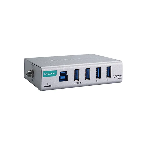 MOXA UPort 204A Industrial USB Hub