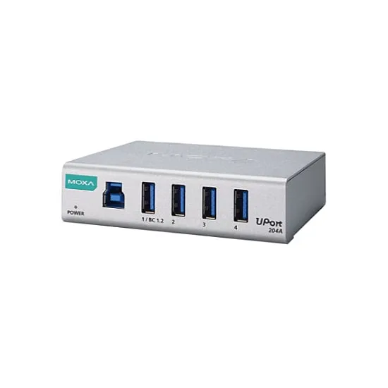 MOXA UPort 204A Industrial USB Hub