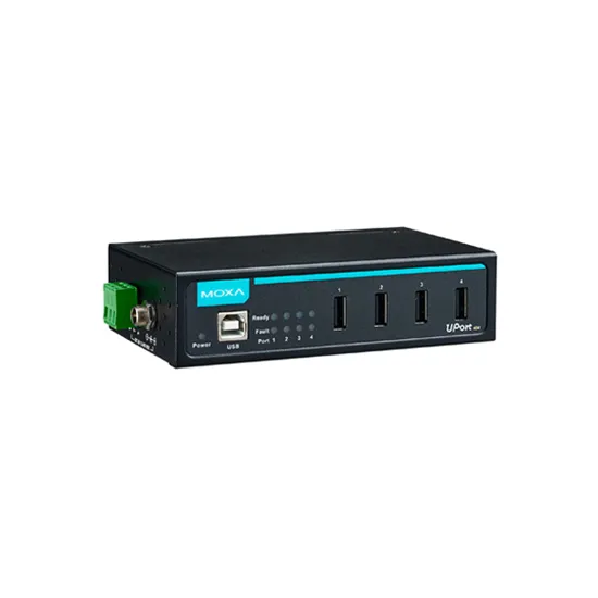 MOXA UPort 404-T 4-Port Industrial USB Hub