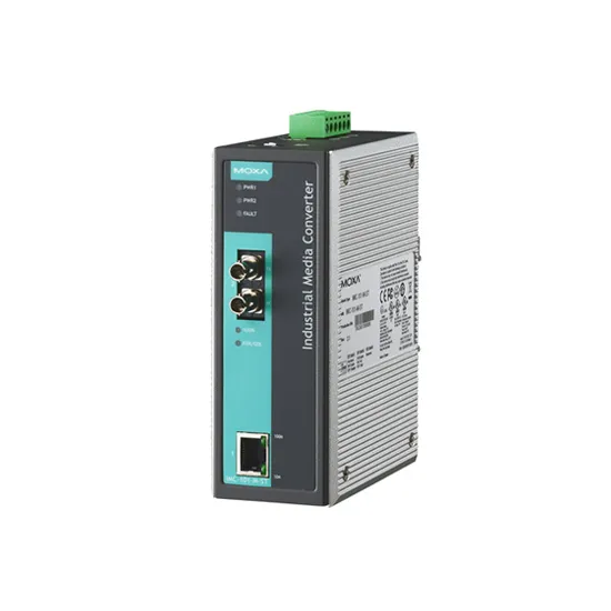MOXA IMC-101-M-ST Ethernet to Fiber Converter