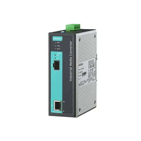 MOXA IMC-101G Ethernet to Fiber Converter