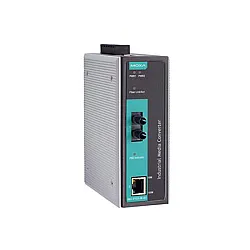 MOXA IMC-P101-M-ST-T Ethernet to Fiber Converter