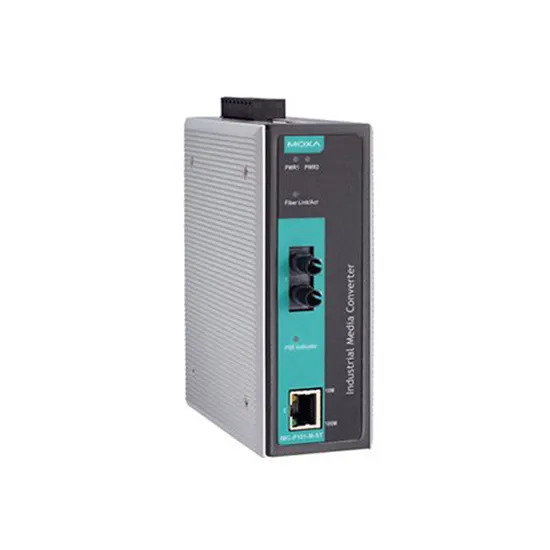 MOXA IMC-P101-M-ST Ethernet to Fiber Converter