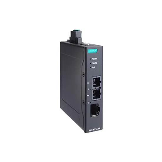 MOXA IMC-P21A-G2-M-SC Ethernet to Fiber Converter