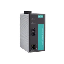 MOXA PTC-101-M-ST-HV Ethernet to Fiber Converter