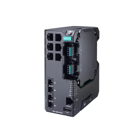 MOXA EDS-4008-2MSC-LV Managed Ethernet Switch