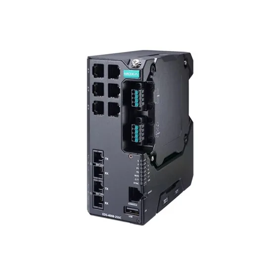 MOXA EDS-4008-2SSC-LV-T Managed Ethernet Switch