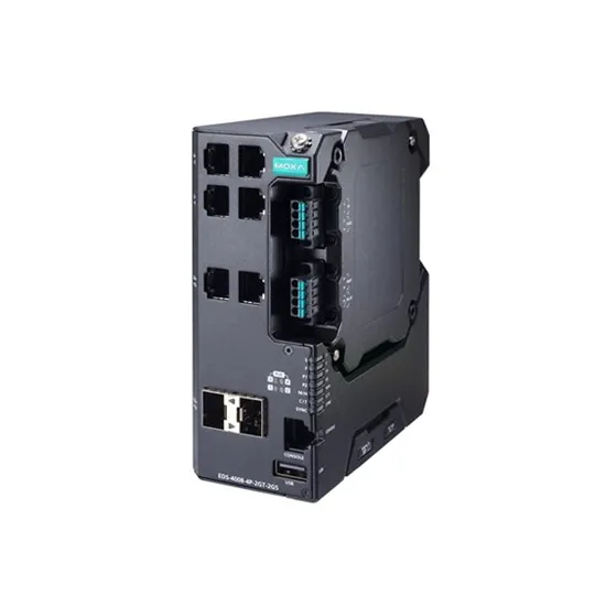 MOXA EDS-4008-4P-2GT-2GS-LVB-T Managed Ethernet Switch