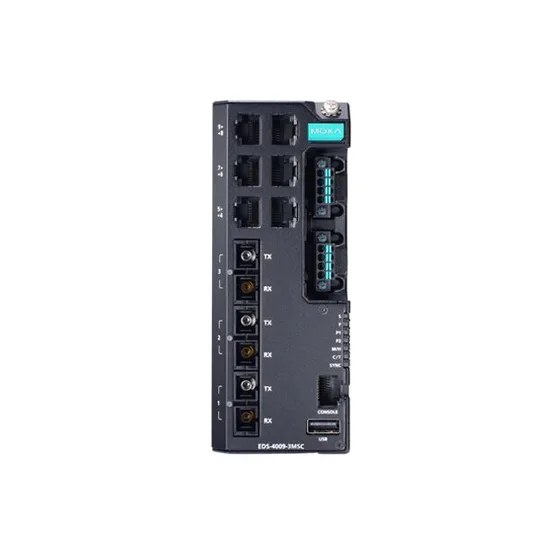 MOXA EDS-4009-3MSC-LV Managed Ethernet Switch
