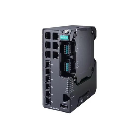 MOXA EDS-4009-3MSC-LV Managed Ethernet Switch