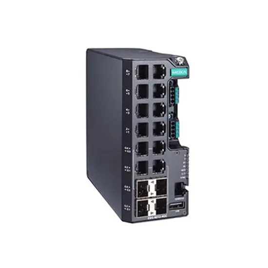 MOXA EDS-4012-4GC-HV-T Managed Ethernet Switch