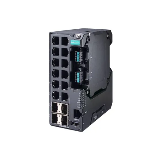 MOXA EDS-4012-4GC-HV-T Managed Ethernet Switch