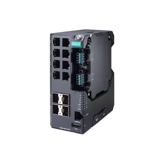 MOXA EDS-4012-4GS-HV Managed Ethernet Switch