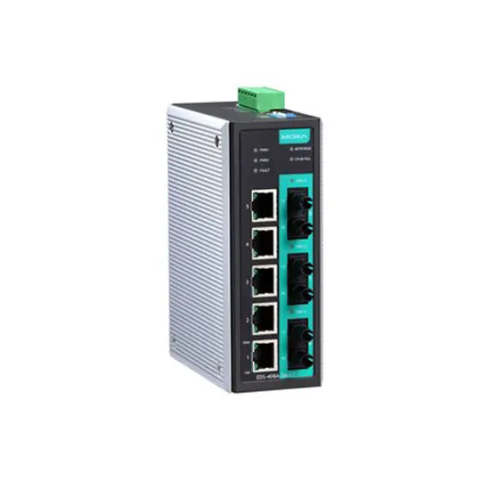 MOXA EDS-408A-3M-ST-T Managed Ethernet Switch