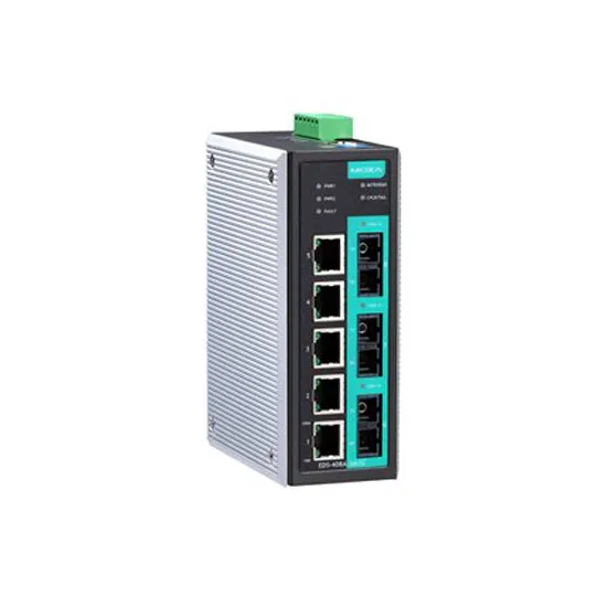MOXA EDS-408A-3S-SC Managed Ethernet Switch