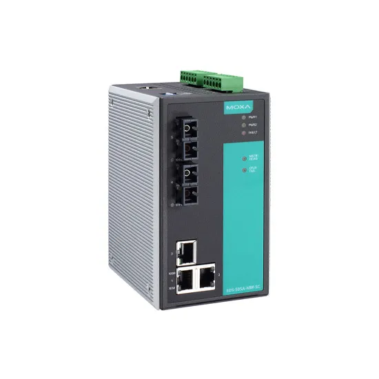 MOXA EDS-505A-MM-SC Managed Ethernet Switch