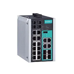 MOXA EDS-518E-SS-SC-4GTXSFP-T Managed Ethernet Switch