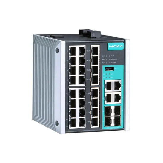 MOXA EDS-528E-4GTXSFP-HV Managed Ethernet Switch