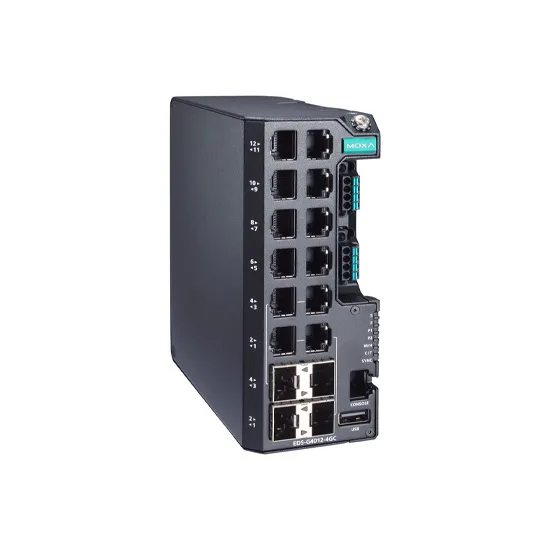 MOXA EDS-G4012-4GC-LV-T Managed Ethernet Switch